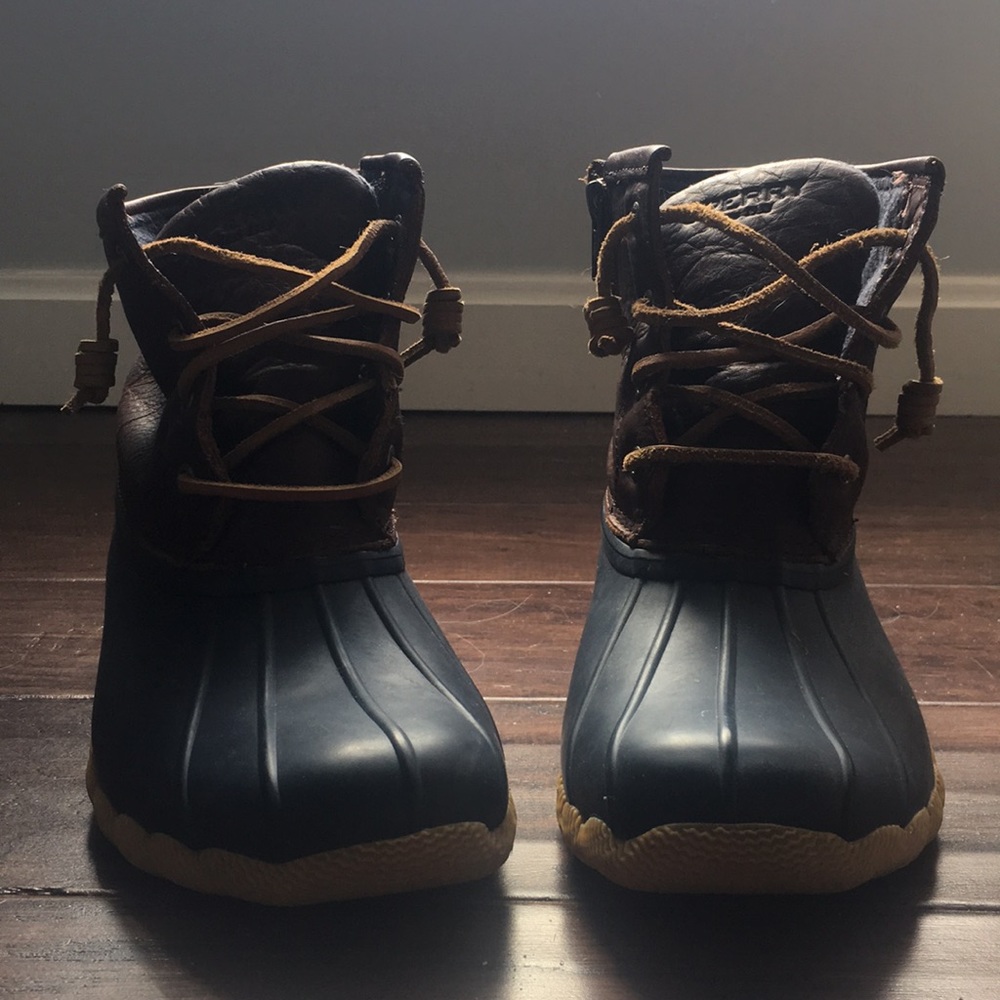sperry duck boots